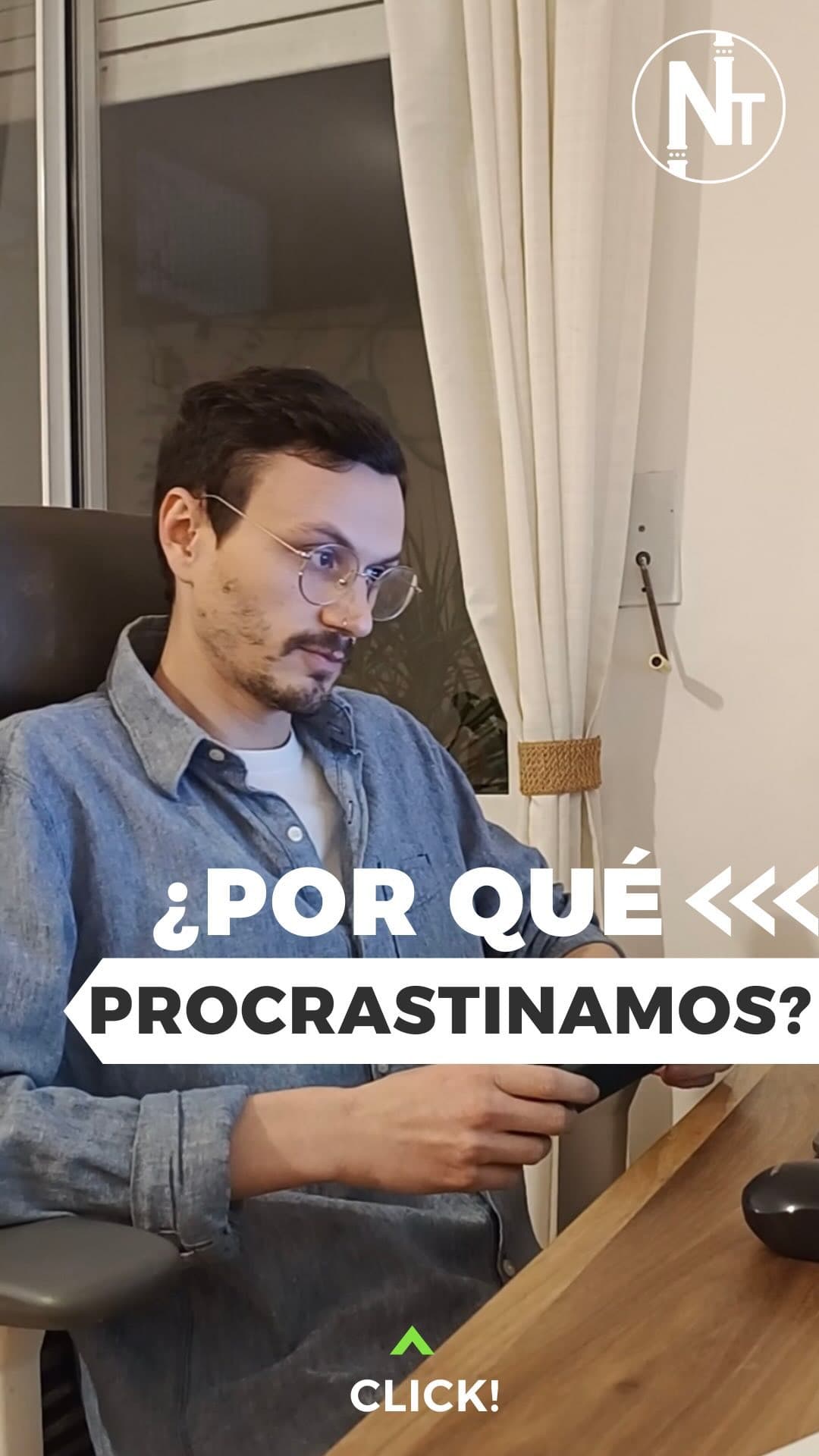 ¿Estás procrastinando en lugar de hacer esa tarea importante?
