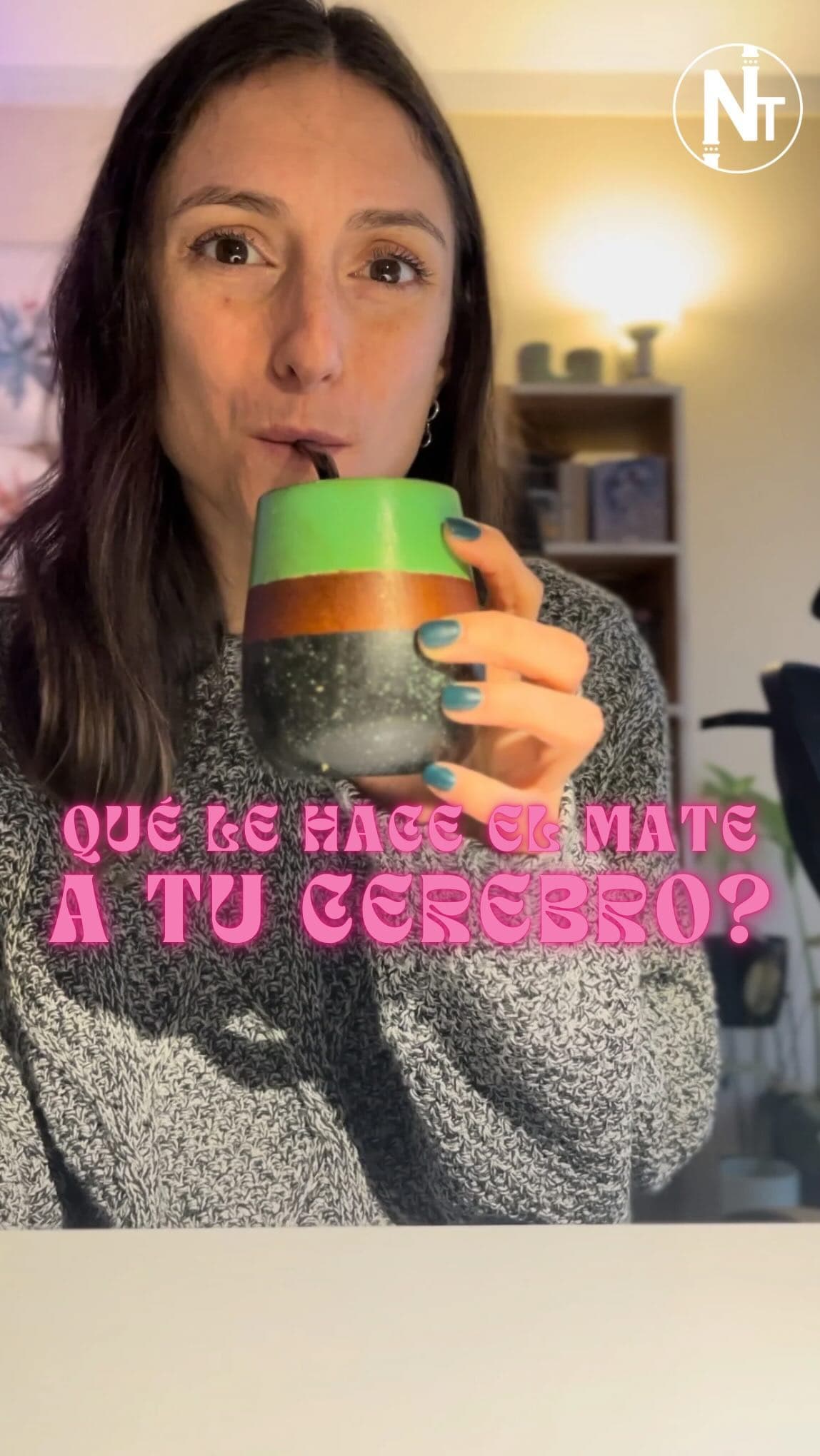 ¿Alguna vez escuchaste que efectos le produce el mate🧉 a tu cerebro 🧠?