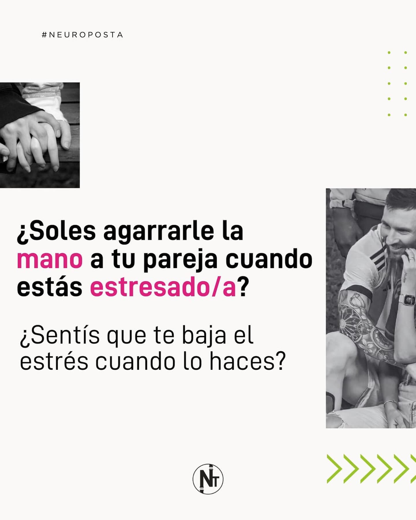 🫶🏽 ¿Por qué darme la mano con mi pareja puede disminuir la respuesta de estrés? 