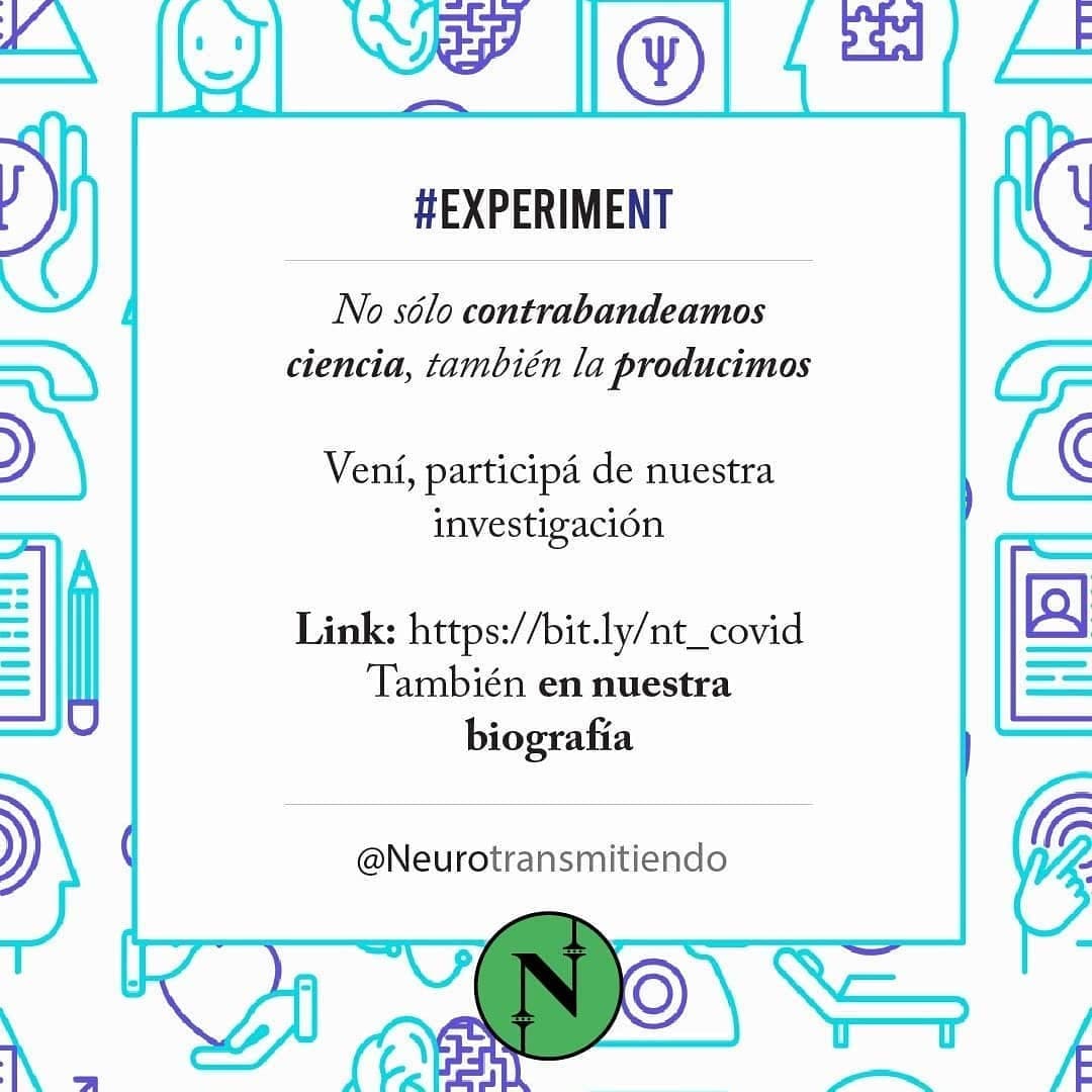 Hola! Desde NeuroTransmitiendo estamos investigando si el aislamiento social podría afectar las distintas áreas de t