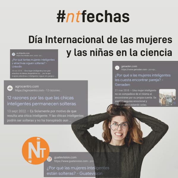 Hoy es el 𝗱𝗶́𝗮 𝗜𝗻𝘁𝗲𝗿𝗻𝗮𝗰𝗶𝗼𝗻𝗮𝗹 𝗱𝗲 𝗹𝗮 𝗠𝘂𝗷𝗲𝗿 𝘆 𝗹𝗮 𝗡𝗶𝗻̃𝗮 𝗲𝗻 𝗹𝗮 𝗖𝗶𝗲𝗻𝗰𝗶𝗮👩‍🔬🔬 