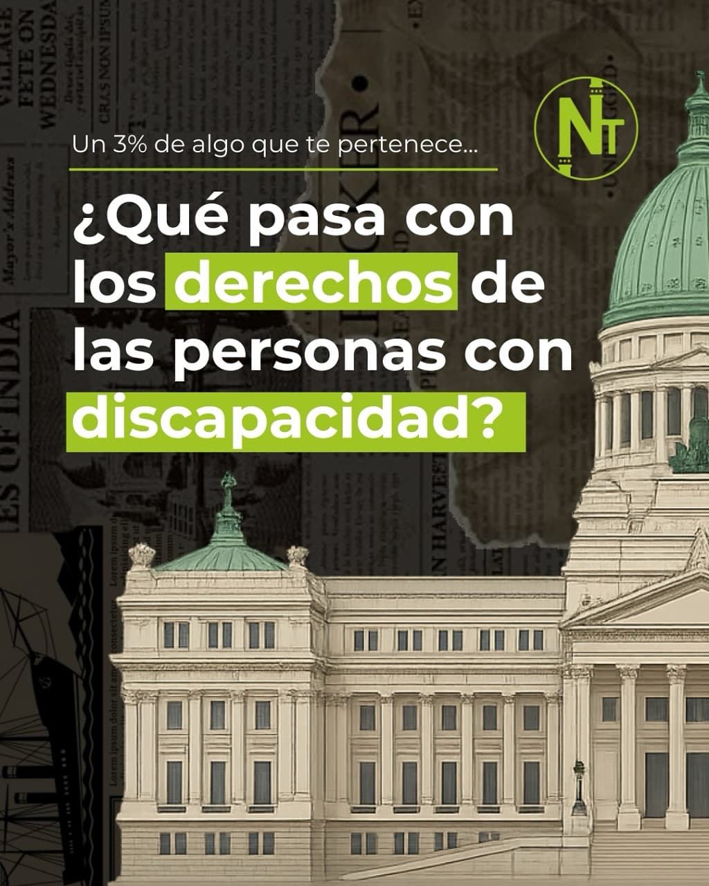 ¿Qué pasa con los derechos de las personas con discapacidad? ⚠