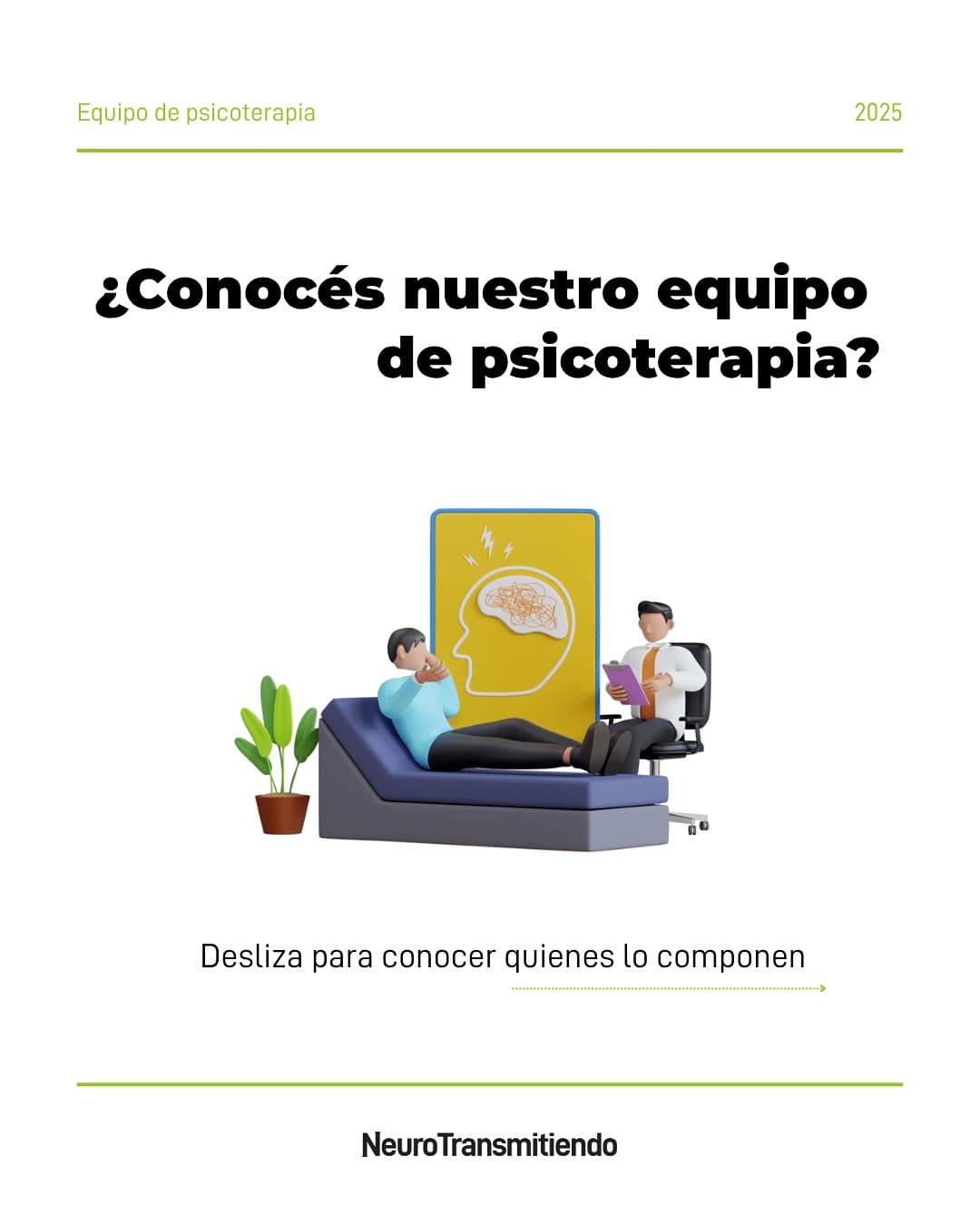 ✨ Detrás de cada sesión, hay una persona dispuesta a escuchar. Conoce al equipo que te acompañará en tu camino de bienes