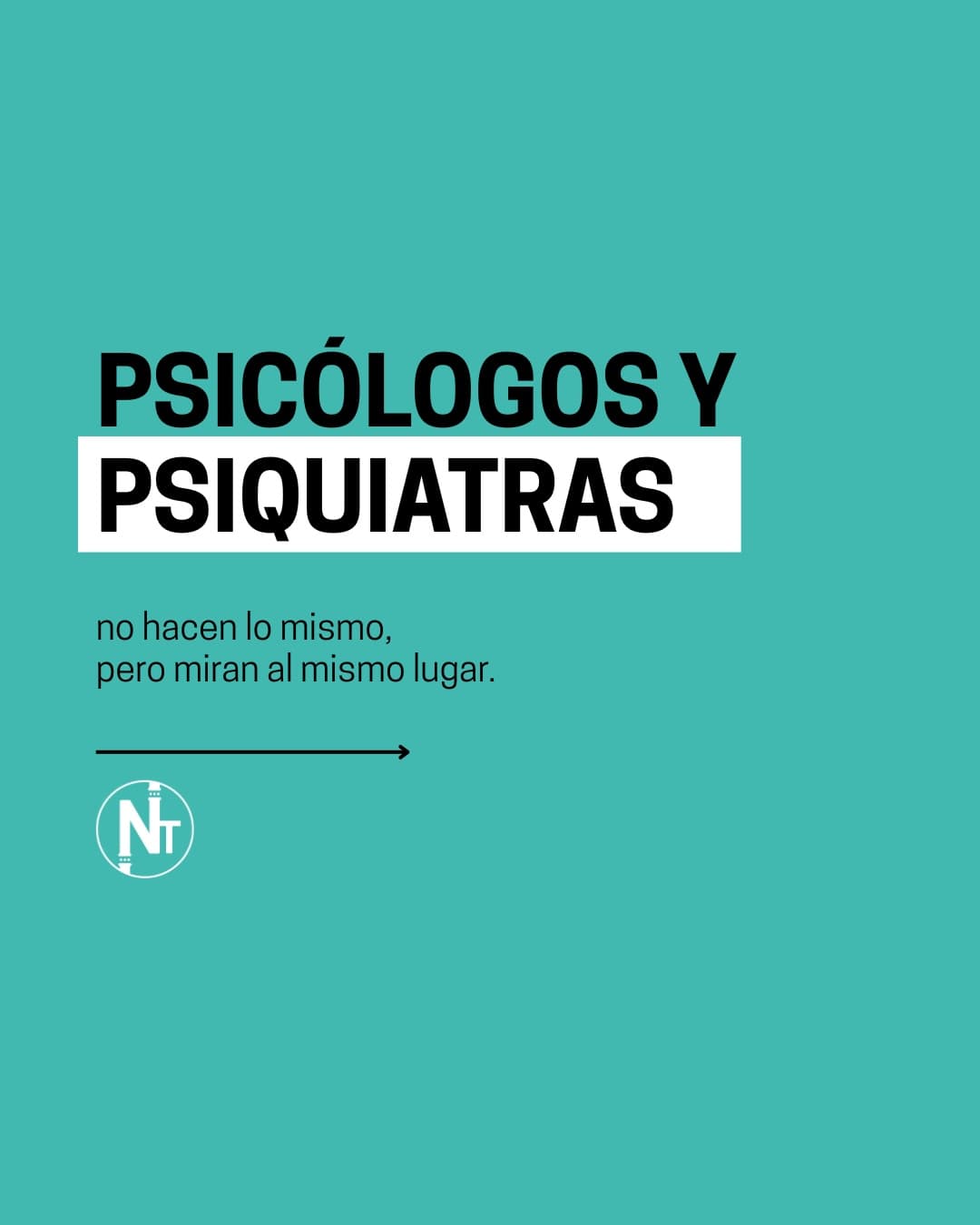 En salud mental, nadie trabaja solo.