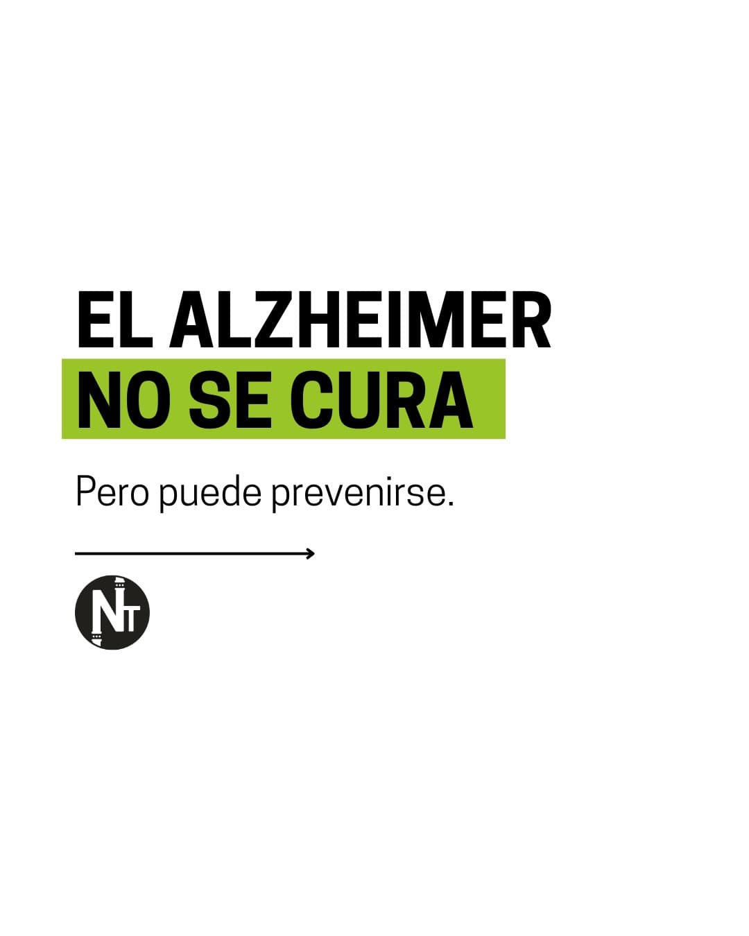 El Alzheimer todavía no tiene cura, pero la ciencia confirma que la prevención sí es posible. 🧠✨