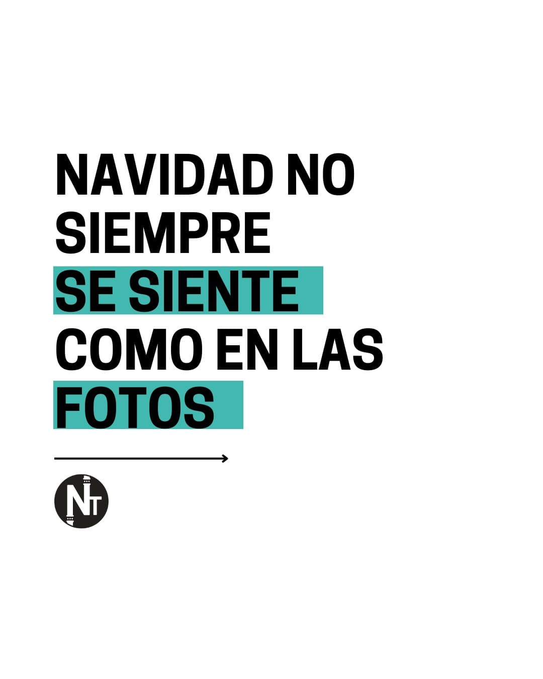 Las fiestas no impactan a todos de la misma manera 🎄