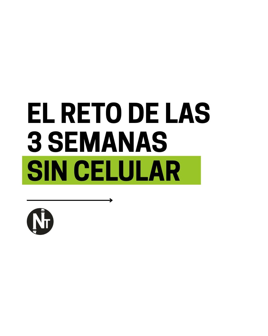 Reducir el uso del celular libera tiempo 📱⏳ y también libera al cerebro. 🧠✨