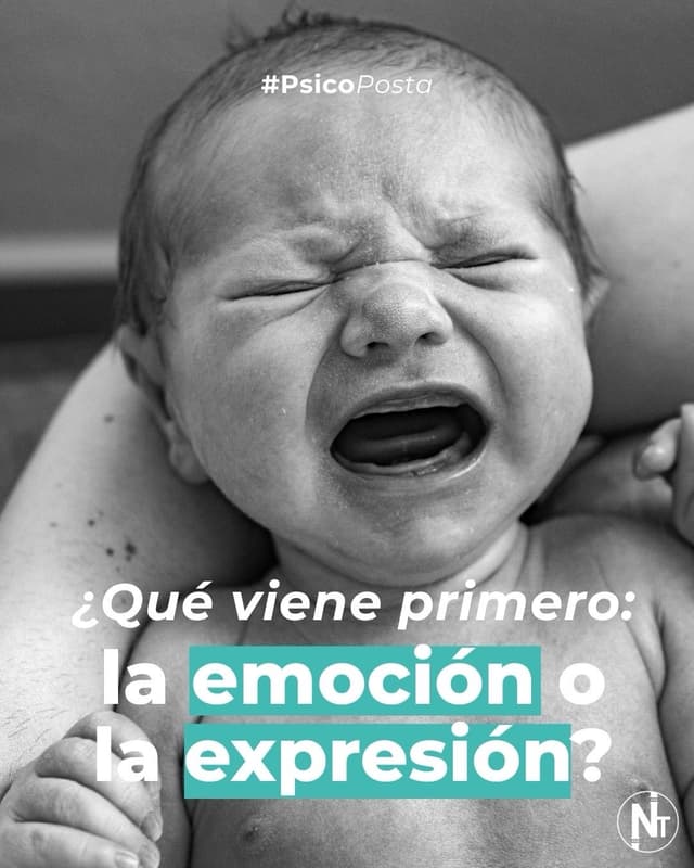 ¿Te sentís triste y por eso lloras, o lloras y por eso te sentís triste? 🤔 ¡Desliza el post para saber más!