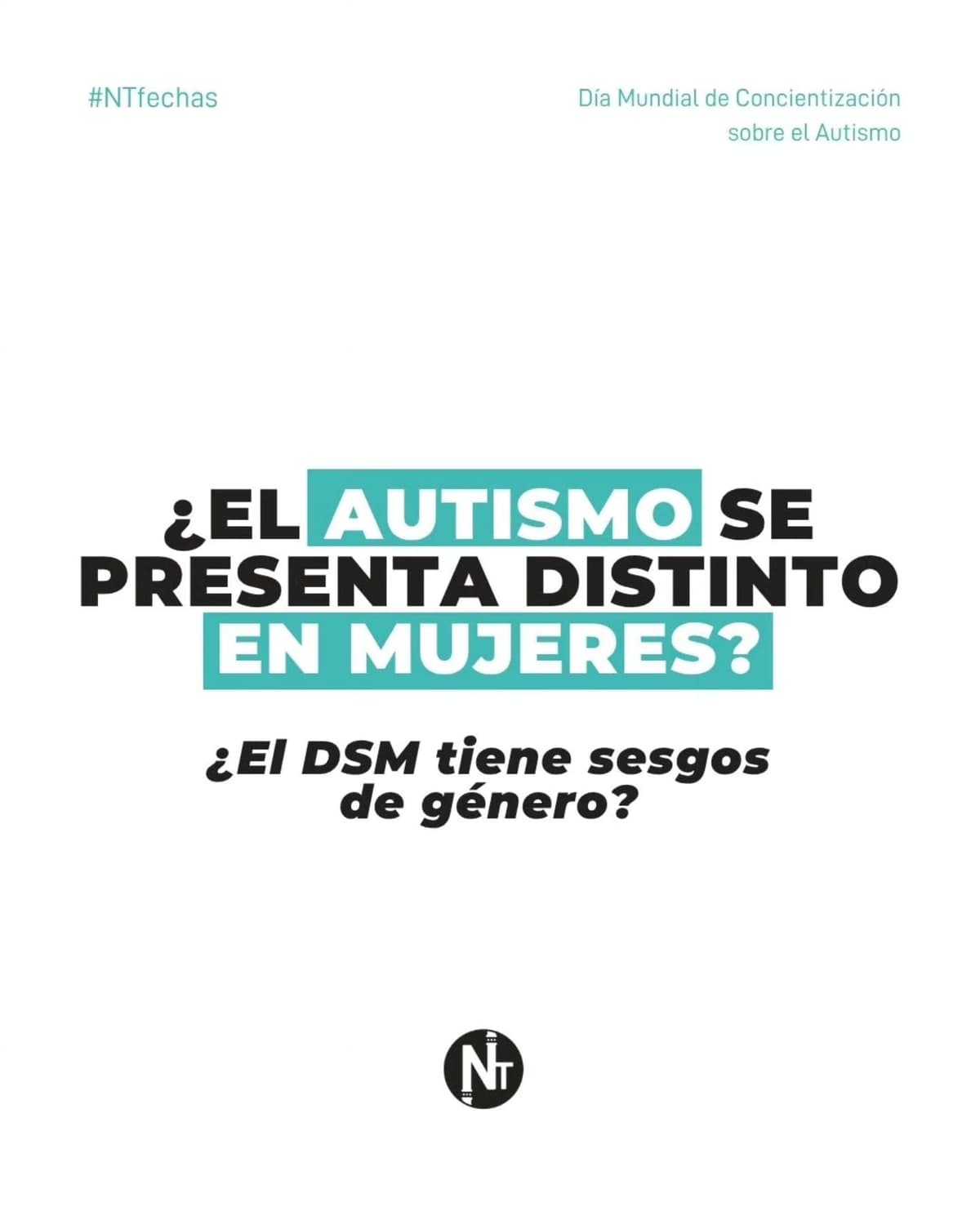 Hoy, 2 de Abril, Dia Mundial de la Concientizacion sobre el autismo queremos visibilizar una problemática actual y es la
