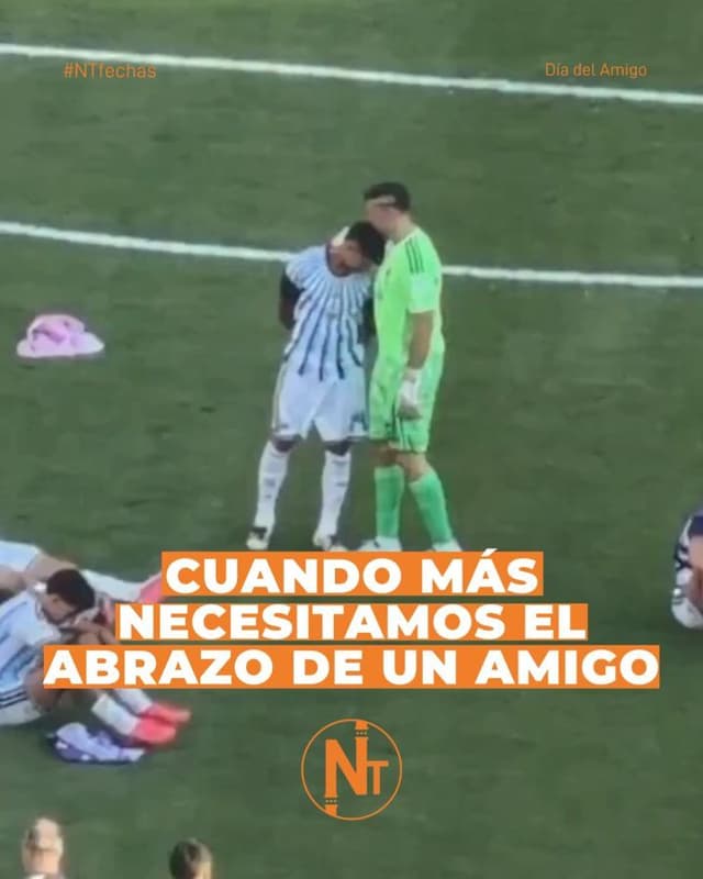 Ayer lloramos una final. Hoy es el Día del Amigo, y no podíamos dejar pasar la casualidad. 🧠🤝