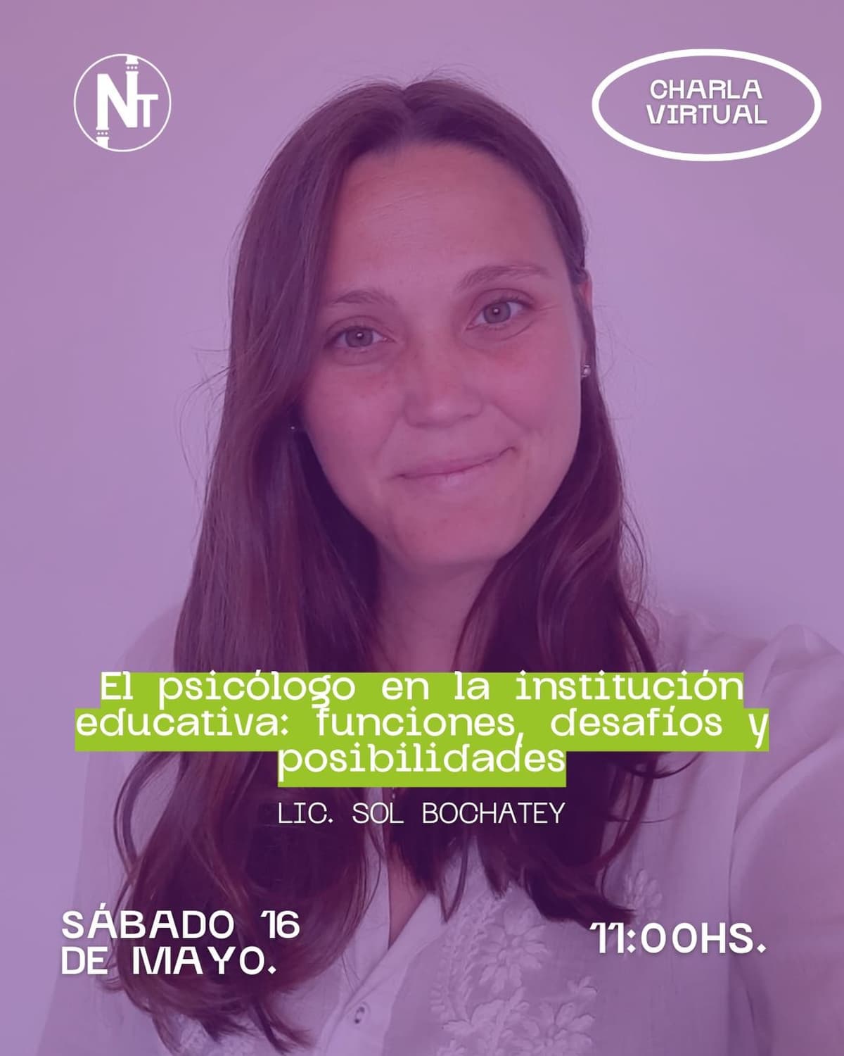 WEBINAR GRATUITO: El rol del psicólogo en la institución educativa