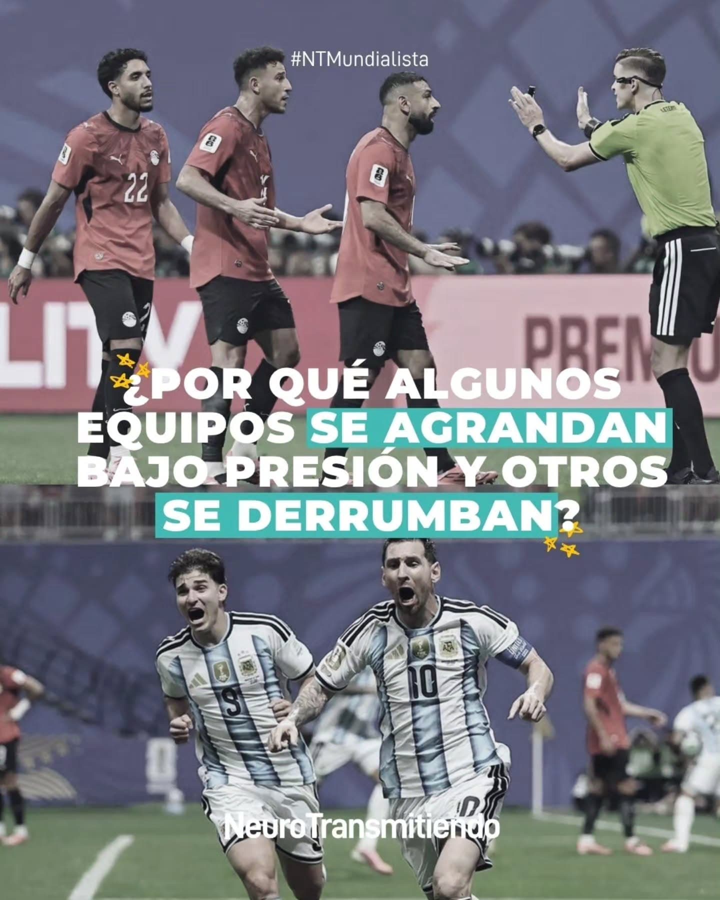 🇦🇷 Solo Argentina puede lograr este nivel de resiliencia colectiva y dar vuelta un partido que parecía perdido🪄