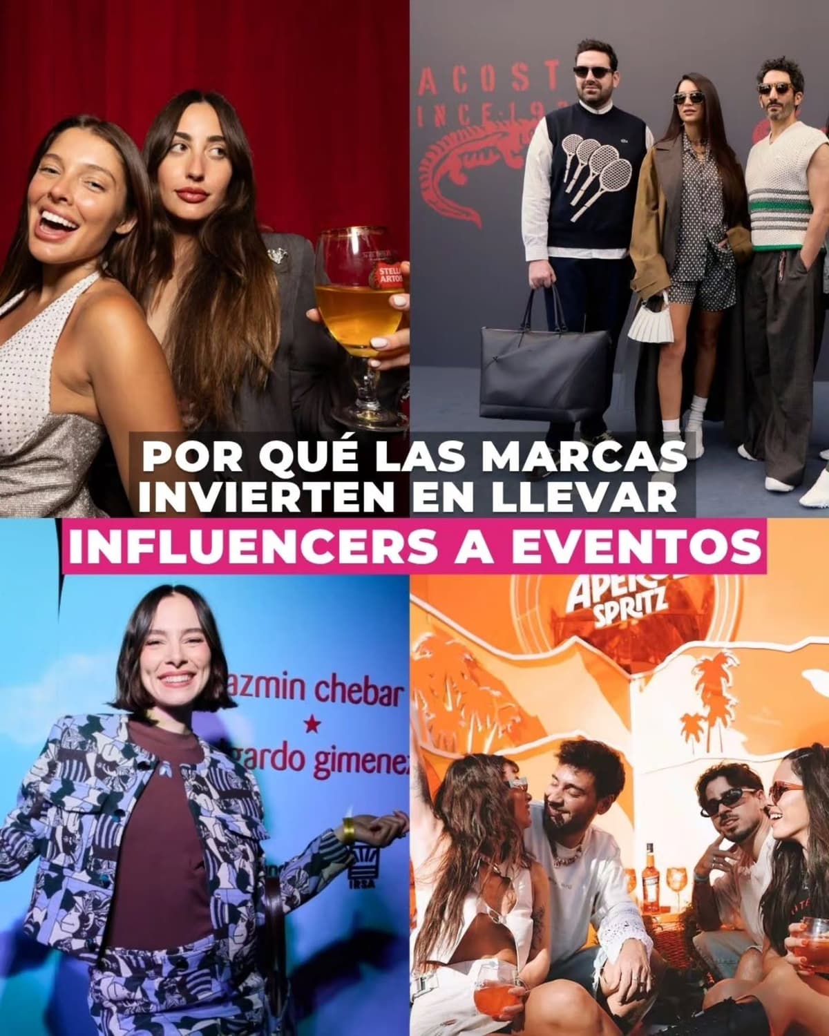 La ciencia del comportamiento detrás de los influencers en los eventos masivos