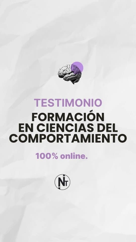 PRONTO COMIENZA LA FORMACIÓN EN CIENCIAS DEL COMPORTAMIENTO 🔥